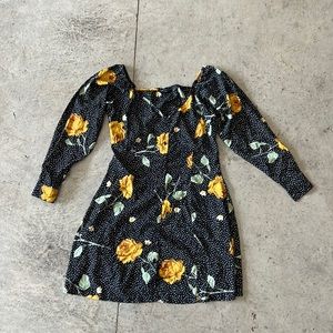 Misguided floral dress